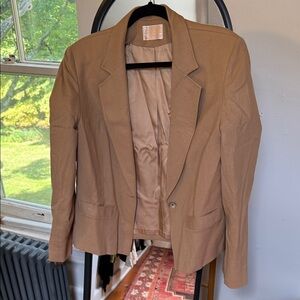 Pendleton Women’s Wool Tan Blazer